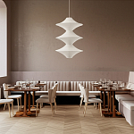 Подвесной вязаный белый светильник «Звезда Востока 03» варинант исполнения - 3 | Loft Concept в Ростове-на-Дону