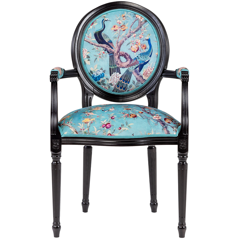           Turquoise Chinoiserie Garden Chair ̆    -- | Loft Concept 