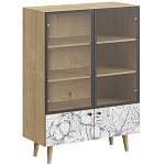 Витрина с изображением на дверцах Elise Cupboard варинант исполнения - 1 | Loft Concept в Ростове-на-Дону