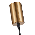 Подвесной светильник со стеклянным плафоном янтарного цвета Prestige варинант исполнения - 5 | Loft Concept в Ростове-на-Дону