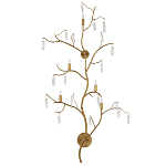 Бра с каркасом в виде веток усыпанных кристаллами Branches with Crystals варинант исполнения - 3 | Loft Concept в Ростове-на-Дону