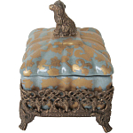 Фарфоровая шкатулка Puppy варинант исполнения - 2 | Loft Concept в Ростове-на-Дону