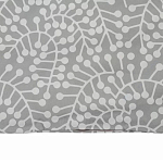 Постельное белье серого цвета с рисунком 200х220 см Blossom Essence варинант исполнения - 2 | Loft Concept в Ростове-на-Дону