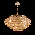 Люстра хрустальная в неоклассическом стиле на золотистом каркасе Majesty варинант исполнения - 7 | Loft Concept в Ростове-на-Дону