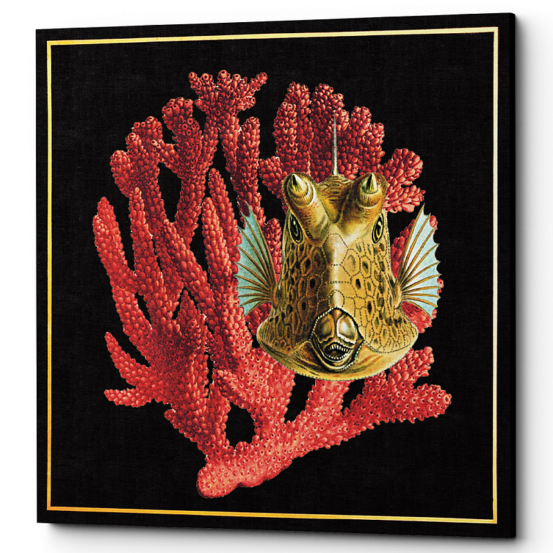  Fish and Coral Poster 4    -- | Loft Concept 