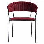 Стул мягкий с бархатистой велюровой спинкой и сиденьем Wine Chair варинант исполнения - 1 | Loft Concept в Ростове-на-Дону