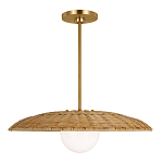 Люстра круглая из ротанга Long Lasting Chandelier варинант исполнения - 1 | Loft Concept в Ростове-на-Дону