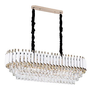Большая многоярусная люстра Empire Crystal Gold