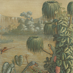 Обои ручная роспись Le Brésil Brume варинант исполнения - 1 | Loft Concept в Ростове-на-Дону