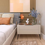 Настольная лампа с круглым деревянным отражателем и черным цилиндрическим плафоном Accord Lighting варинант исполнения - 9 | Loft Concept в Ростове-на-Дону