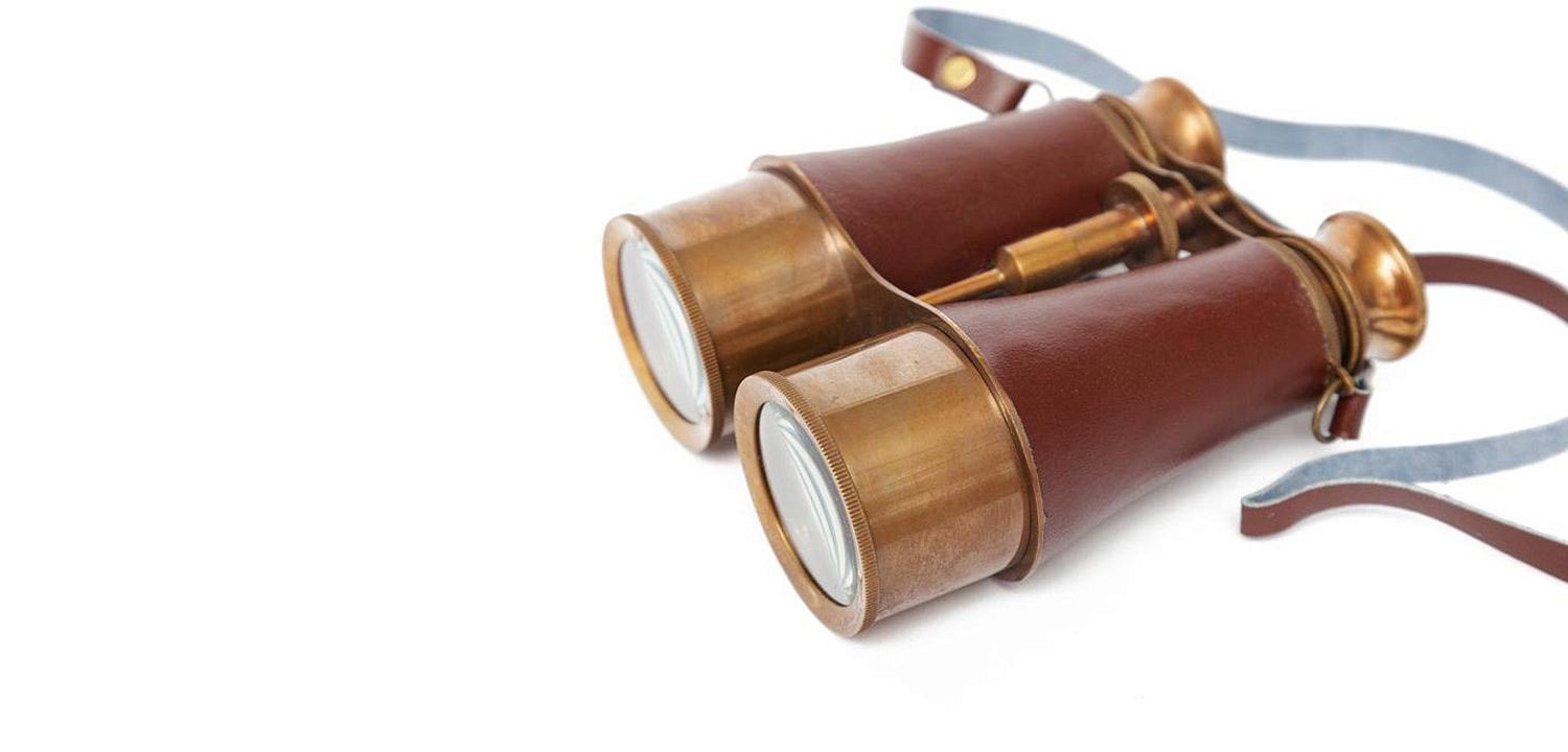 Винтажный бинокль в подарочной коробке Victorian Era Brass Binoculars - Loft-Concept в Ростове-на-Дону