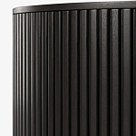 Черный приставной стол с местом для хранения Smart Textured Table варинант исполнения - 3 | Loft Concept в Ростове-на-Дону