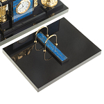 Настольный письменный набор из лазурита с декором в виде льва Golden Lion варинант исполнения - 3 | Loft Concept в Ростове-на-Дону