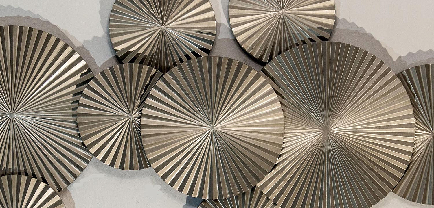 Арт-объект Apollo Champagne Wall Plaque Disc 9 Арт-объект Apollo Champagne Wall Plaque Disc 9 - Loft-Concept в Ростове-на-Дону