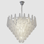 Люстра с подвесками из рифленного стекла в форме капель Textured Glass Chandelier варинант исполнения - 11 | Loft Concept в Ростове-на-Дону