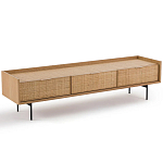 ТВ-тумба с плетеным декором Buckley Wicker TV Stand варинант исполнения - 2 | Loft Concept в Ростове-на-Дону