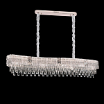 Люстра волнистой формы с каскадом из прозрачного хрусталя Constant Sparks варинант исполнения - 1 | Loft Concept в Ростове-на-Дону