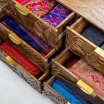 Комод с выдвижными ящиками и фактурным фасадом Termite варинант исполнения - 2 | Loft Concept в Ростове-на-Дону