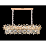 Люстра с декоративными элементами в виде крупных хрустальных цветов Palace Gardens варинант исполнения - 4 | Loft Concept в Ростове-на-Дону