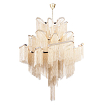 Люстра металлическая Rain of metal варинант исполнения - 3 | Loft Concept в Ростове-на-Дону