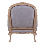 Кресло Ava Classical Armchair brown and grey velour варинант исполнения - 3 | Loft Concept в Ростове-на-Дону