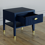 Прикроватная тумбочка с ящиком Elsa Dreams Blue варинант исполнения - 2 | Loft Concept в Ростове-на-Дону