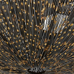 Люстра в форме колокола с декором из тонких железных нитей Jagged Pattern варинант исполнения - 2 | Loft Concept в Ростове-на-Дону