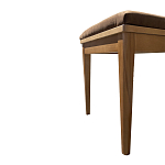 Пуф из массива бука обивка велюр Tasteful Furniture варинант исполнения - 2 | Loft Concept в Ростове-на-Дону