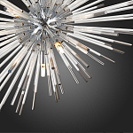 Дизайнерский светильник с лучами Morning Sun Chandelier Silver варинант исполнения - 1 | Loft Concept в Ростове-на-Дону