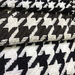Мебельная ткань Жаккард черно-белый принт 145 см T1-3 варинант исполнения - 1 | Loft Concept в Ростове-на-Дону