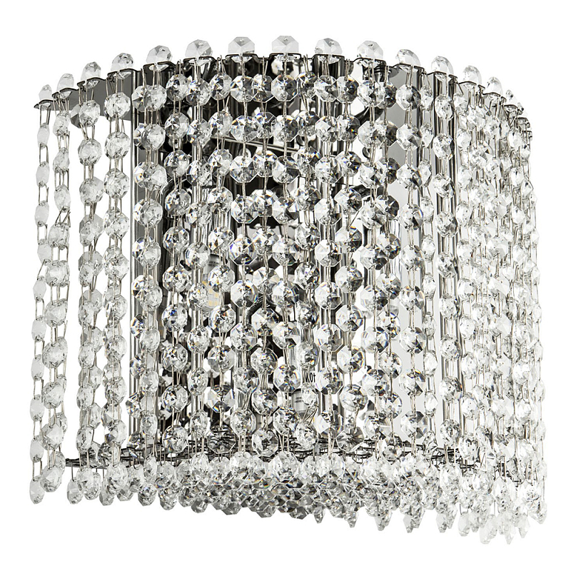      Crystal Art Chrome Wall Lamp    -- | Loft Concept 