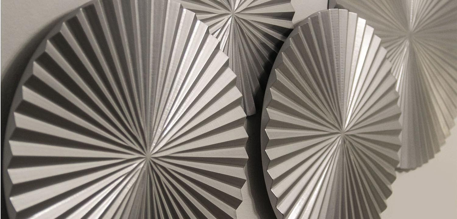 Арт-объект Apollo Silver Wall Plaque Disc 4 Арт-объект Apollo Silver Wall Plaque Disc 4 - Loft-Concept в Ростове-на-Дону