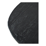 Столик кофейный черного цвета с овальной столешницей и круглым основанием Black Dalmen Table варинант исполнения - 7 | Loft Concept в Ростове-на-Дону