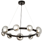 Светодиодная кольцевая люстра IONA Сhandelier black варинант исполнения - 2 | Loft Concept в Ростове-на-Дону