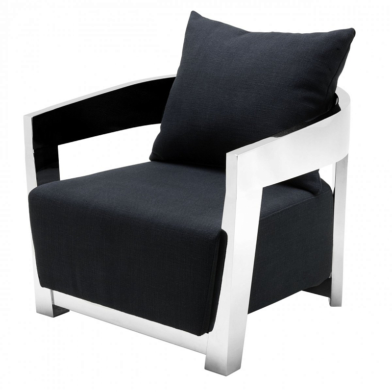  Eichholtz Chair Rubautelli Stainless steel     -- | Loft Concept 