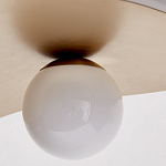 Люстра круглая с 2-мя металлическими абажурами Andromeda варинант исполнения - 3 | Loft Concept в Ростове-на-Дону