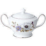 Чайный сервиз из фарфора с рисунком цветов на 6 персон 14 предметов Garden Whisper Porcelain Set  варинант исполнения - 4 | Loft Concept в Ростове-на-Дону