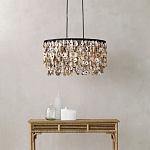 Люстра овальная с подвесками из устричных раковин Sea Ravens варинант исполнения - 4 | Loft Concept в Ростове-на-Дону