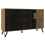 Комод с 3-мя ящиками и дверцей Stone Effect варинант исполнения - 2 | Loft Concept в Ростове-на-Дону