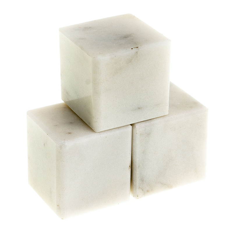        Natural Stone Cube   Bianco  -- | Loft Concept 
