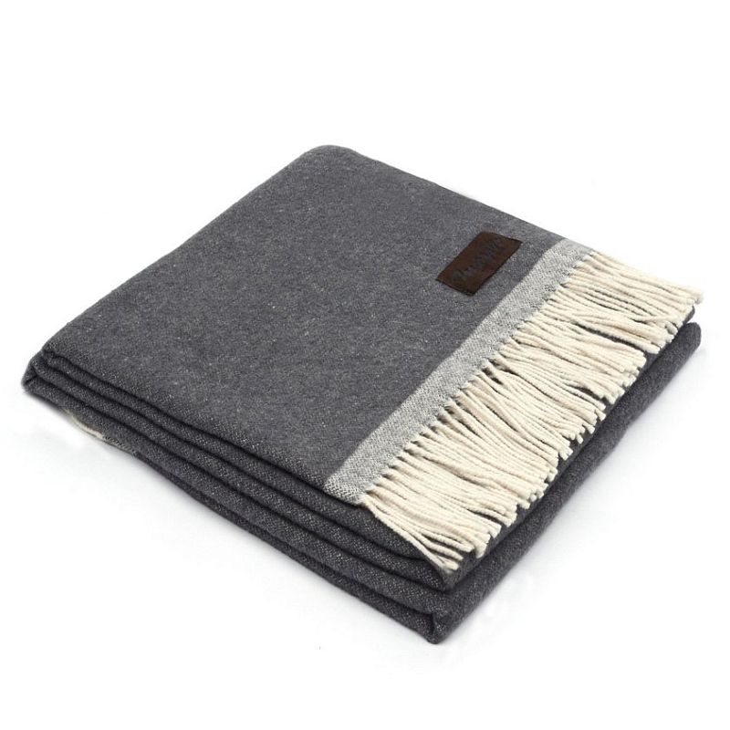 Плед SARA 6000 Marzotto Серый в Ростове-на-Дону | Loft Concept 