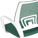 Офисное кресло с основанием из белого пластика Desk chairs Green варинант исполнения - 7 | Loft Concept в Ростове-на-Дону