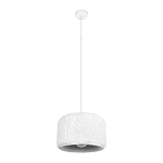 Подвесной светильник с цилиндрическим фактурным абажуром Sergey Makhno варинант исполнения - 9 | Loft Concept в Ростове-на-Дону