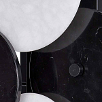 Бра светодиодное из черно-белых дисков Contrast Sample варинант исполнения - 1 | Loft Concept в Ростове-на-Дону