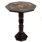 Кофейный стол из натуральных камней Змеевик и Яшма Natural Stone Tables варинант исполнения - 7 | Loft Concept в Ростове-на-Дону