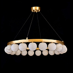 Люстра круглая с сферическими плафонами из натурального камня Phased Spheres варинант исполнения - 1 | Loft Concept в Ростове-на-Дону