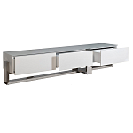 Тумба под телевизор со стеклянным фасадом Modern TumbvTV варинант исполнения - 2 | Loft Concept в Ростове-на-Дону