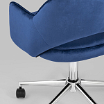 Кресло для компьютерного стола Veloury Blue варинант исполнения - 8 | Loft Concept в Ростове-на-Дону