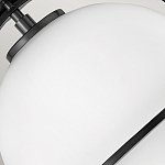 Потолочный светильник с плафоном в форме белого матового шара Hinkley варинант исполнения - 6 | Loft Concept в Ростове-на-Дону