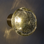 Бра с круглым плафоном из прозрачного стекла с пузырьками воздуха Effervia  варинант исполнения - 8 | Loft Concept в Ростове-на-Дону